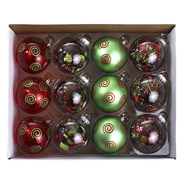 Miro Christmas Balls 10cm/ 4in