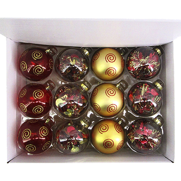 Miro Christmas Balls 10cm/ 4in