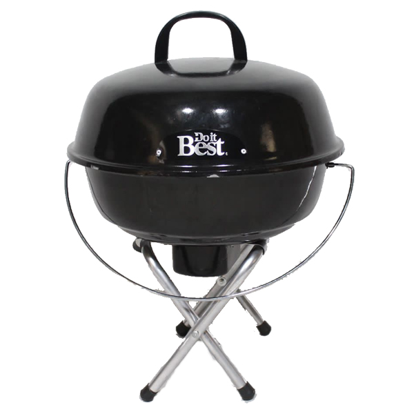 Do it Best 14-in Portable Charcoal Kettle Grill