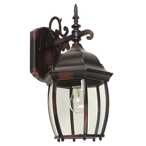 Ike Lite Outdoor Wall Lamp 1-Light E27 100W Black