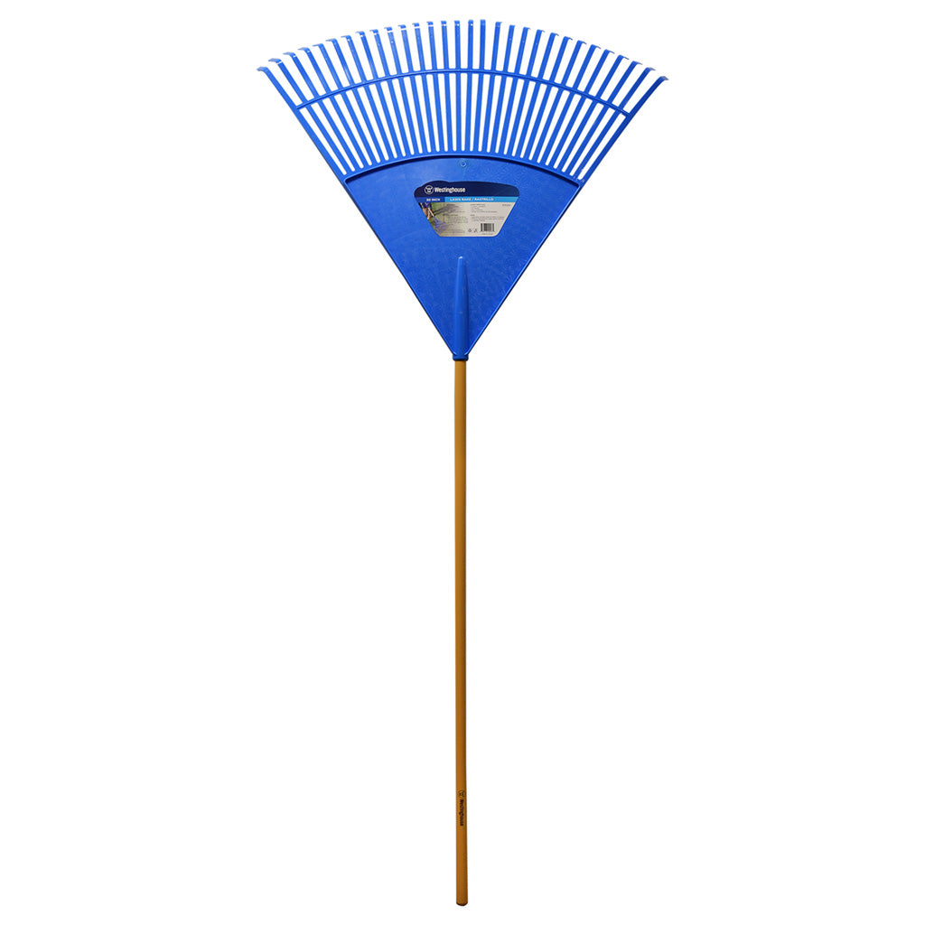 ****Westinghouse Rake Plastic w/ 48in Wood Handle