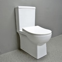 Royal Homes Toilet 25.2 x 14.5 x 31.5 In. White p-trap