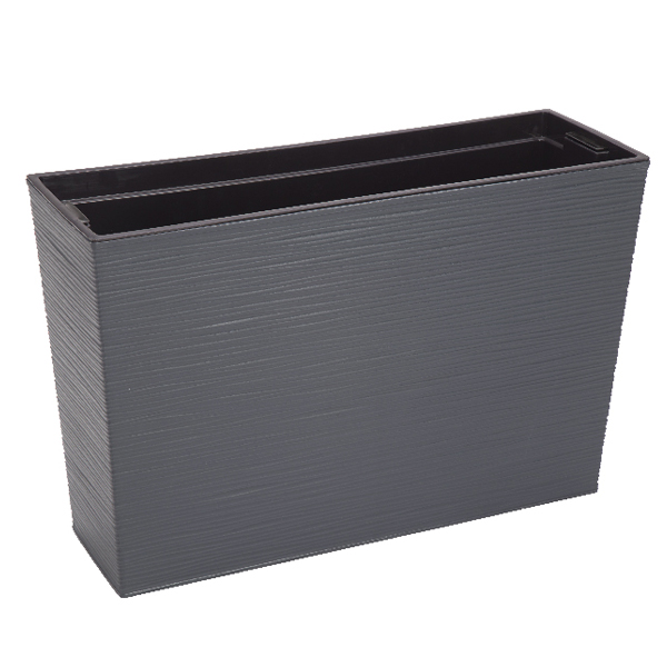 ****Rey Planter Rectangular Stone Style 22x7.5x14.4in