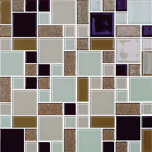 Royal Homes Glass Mosaic 11.8 x 11.8 In.