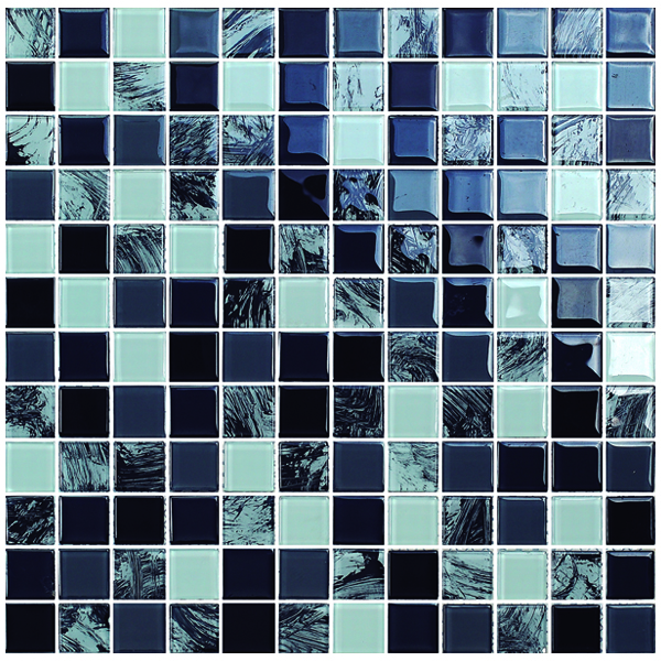 Royal Homes Glass Mosaic 11.8 x 11.8 In.