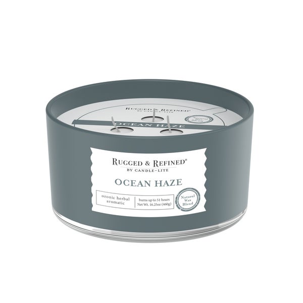 Candle Lite Rugged and Refined 16.25oz Ocean Haze