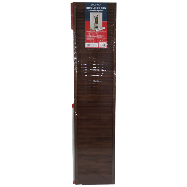 Jeld Wen Bifold 2-Dr LVR/LVR Bifold Hardware Wenge 36In. * 80In.