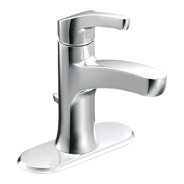 Moen Danika Chrome One-Handle High Arc Bathroom Faucet