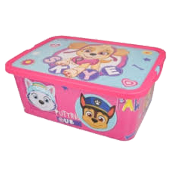 ****Disney Kids Storage Container 13L Paw Patrol Girls