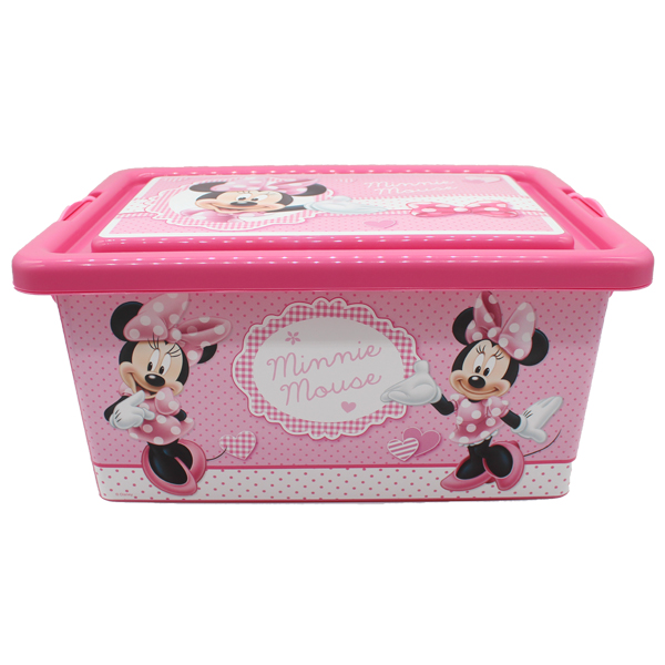 ****Disney Kids Storage Container 7L Minnie Dots &amp; Bows