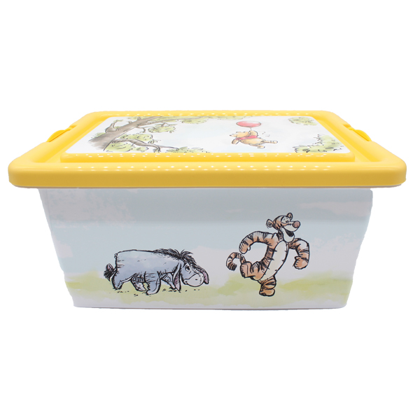 ****Disney Kids Storage Container 7L Pooh Rain Check