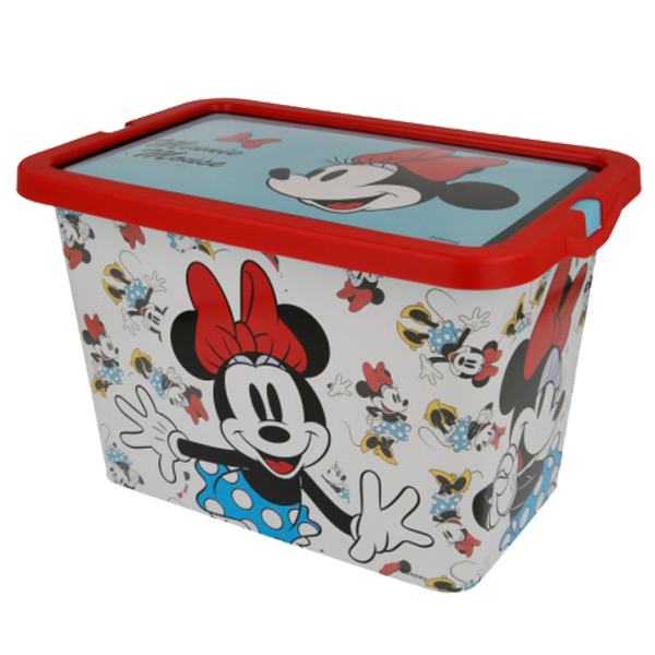 ****Disney Kids Storage Click Box 7L Minnie Vintage