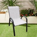 Mobel Outdoor Sling Chair Light Grey