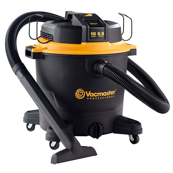 Vacmaster Professional Vacuum 16 Gallon 6.5 HP 2-1/2-In. Hose