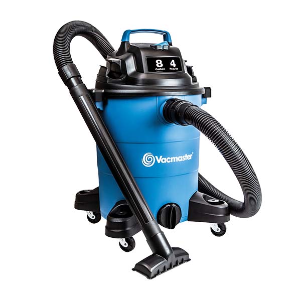 Vacmaster Vacuum Wet/ Dry 8 Gallon 4HP 1-1/4-In. Hose