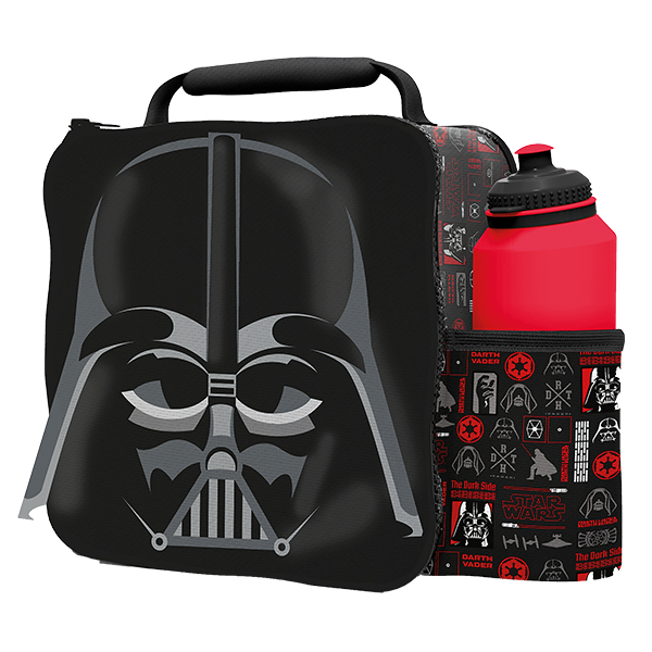 ****Disney Kids 2-pc Set - Lunch Bag 3D Insulated with Sport Bottle 530ml - Star Wars