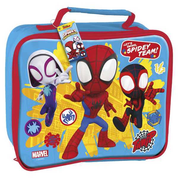 ****Disney Kids Lunch Bag Rectangular Insulated - Spidey &amp; Friends