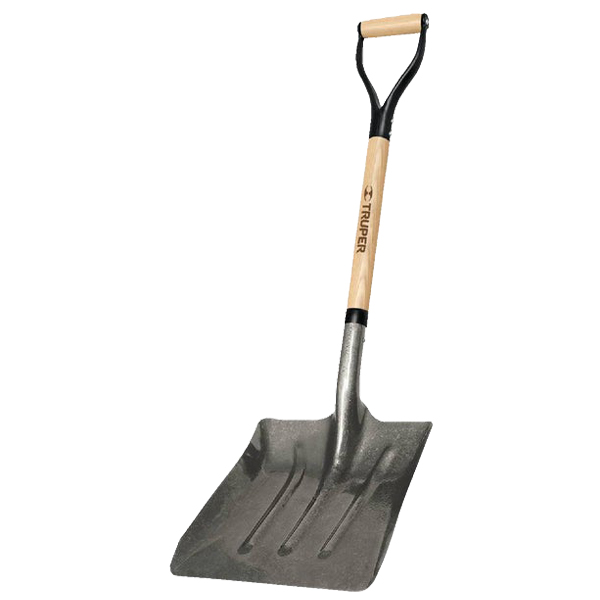 ****Truper 27-In. Wood D-Grip Handle Steel Scoop Shovel