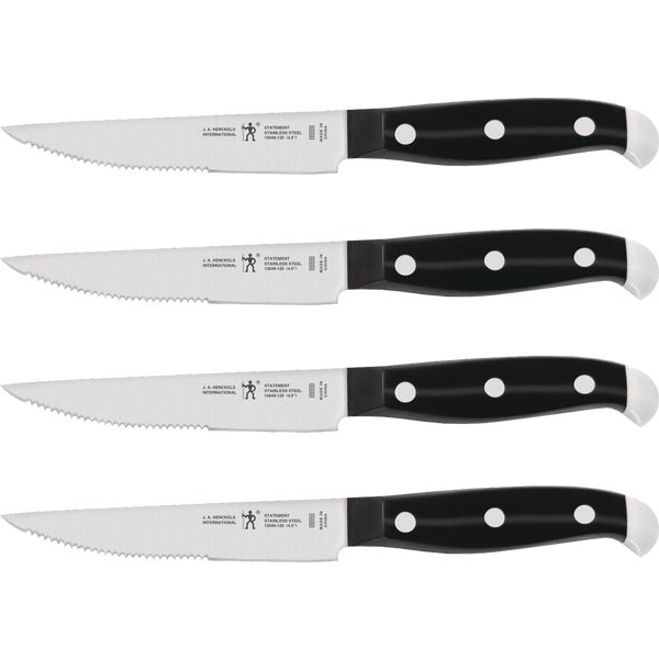 ****J.A. Henckels Int'l Statement 4pc Steak Knife Set 4.5-In.