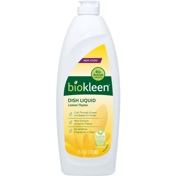 Biokleen Lemon Thyme Dish Liquid 25oz