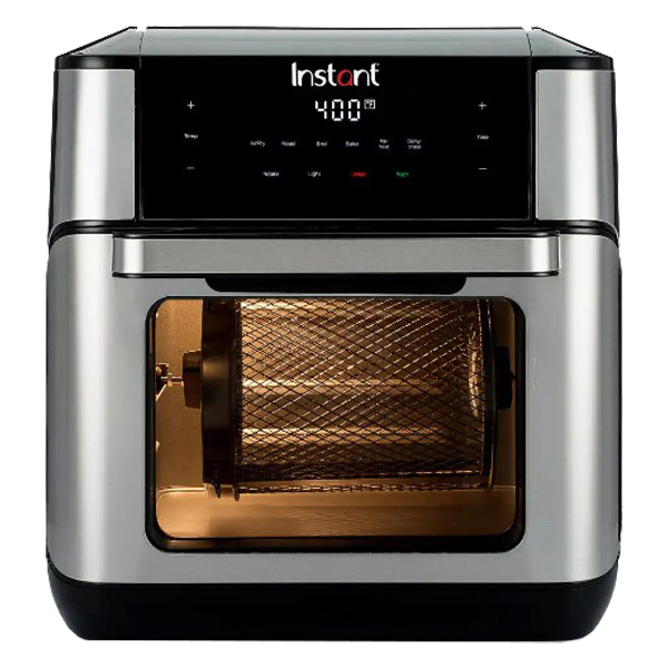 Instant Vortex Plus Air Fryer Oven with 7-in-1 Cooking Functions 10 Qt. Stainless Steel