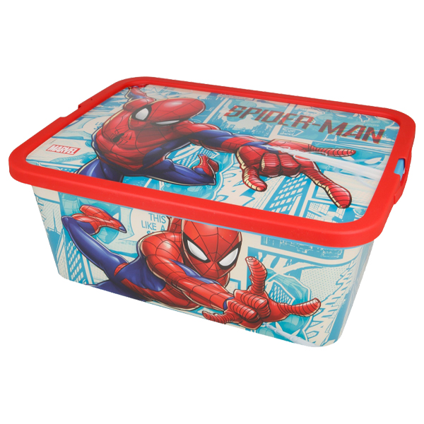 ****Disney Kids Storage Click Box 13L Spiderman