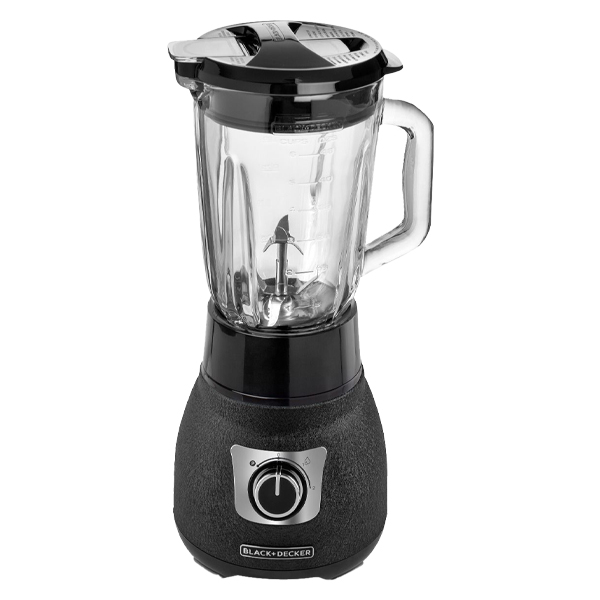 Black &amp; Decker Blender 2-speed Heavy Duty Glass Jar, Black