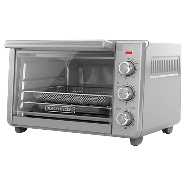 Black &amp; Decker Crisp 'N Bake Air Fry Toaster Oven, 6-Slice