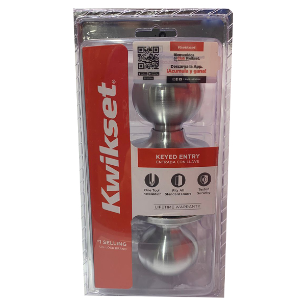 Kwikset Copa Keyed Entry Door Knob