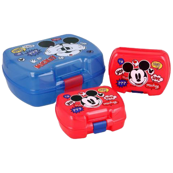 ****Disney Mickey Multi-Compartment Sandwich Box