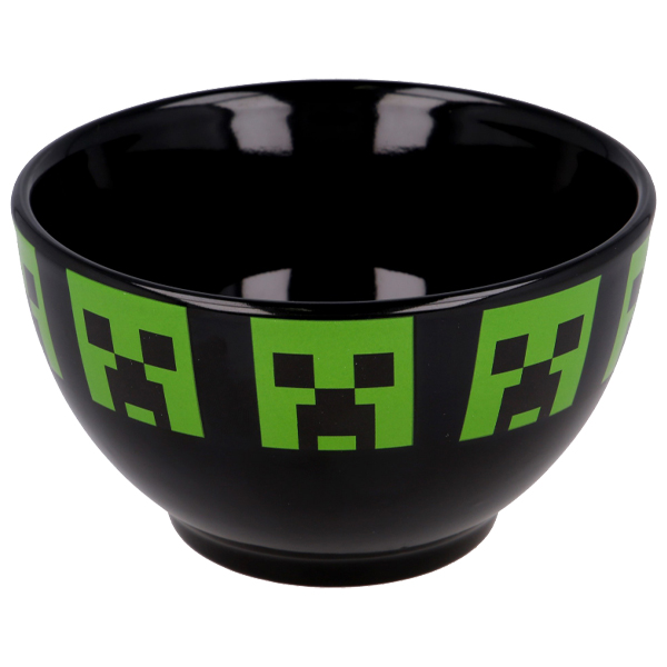 ****Disney Minecraft Ceramic Breakfast Bowl 600ml