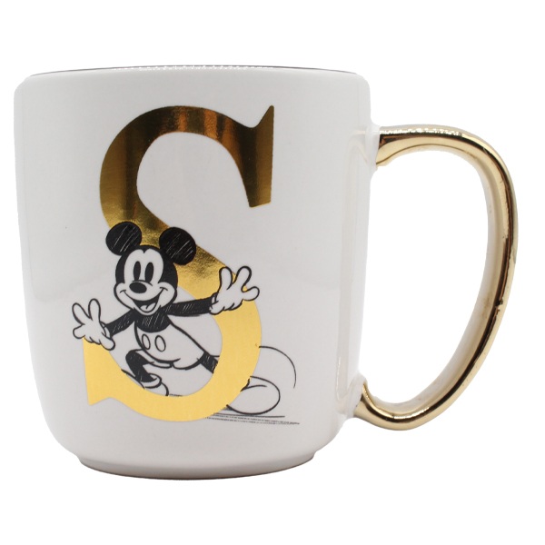 ****Disney Mickey Ceramic Alphabet Mug 13oz - S