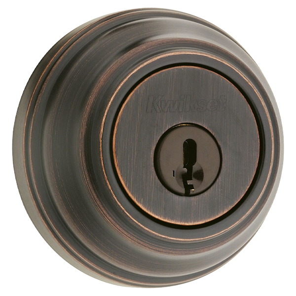 Kwikset Single Cylinder Deadbolt 980 11P CP K4