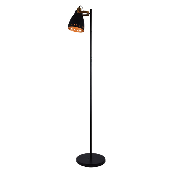 ****Royal Homes Floor Lamp Black &amp; Gold otra