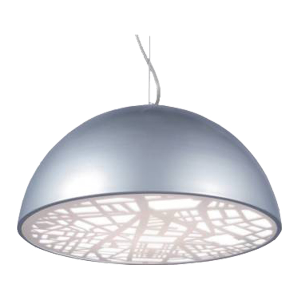 Royal Home Pendant Lamp 1xE27-60W White/ Grey