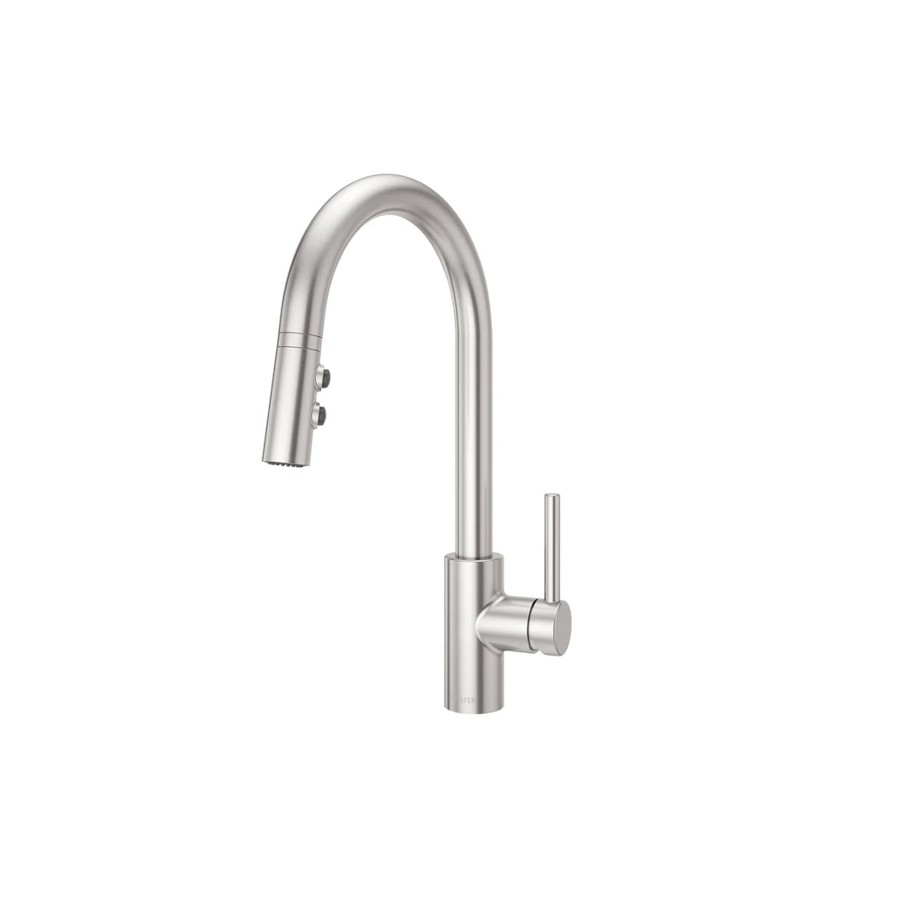 Pfister Stellen Single-Handle Pull-Down Sprayer Kitchen Faucet in Stainless Steel