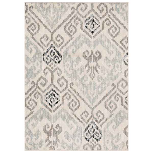 L'Baiet Rugs Grey Geometric 8'x10'