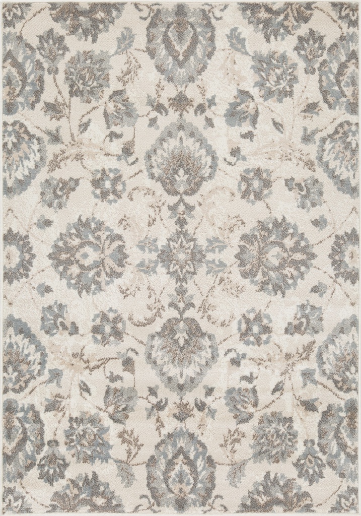 L'Baiet Rugs Blue Floral 8'x10'