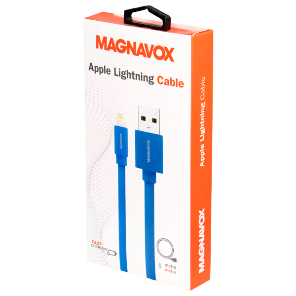 ****Magnavox MFI Flat Cable, Blue