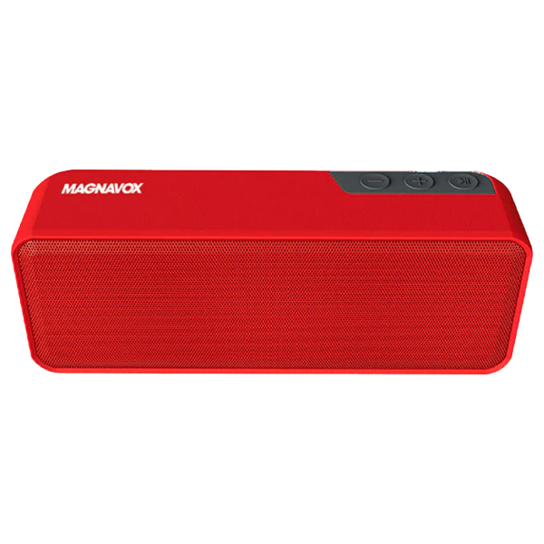 ****Magnavox 3W x 2 Wireless Speakers Red
