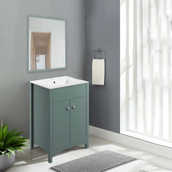 ^Royal Homes Bathroom Vanity Aqua 24In.x 18.25In.