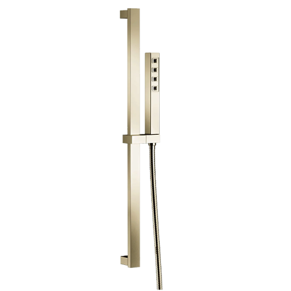 Delta H2Okinetic Single-Setting Slide Bar Hand Shower Polished Nickel