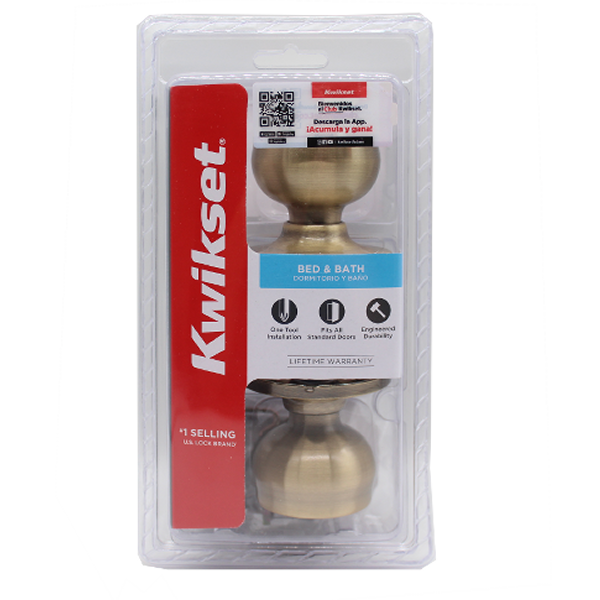 Kwikset Bed and Bath Lockset