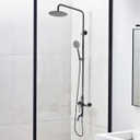 Royal Homes Shower Set, Matte Black