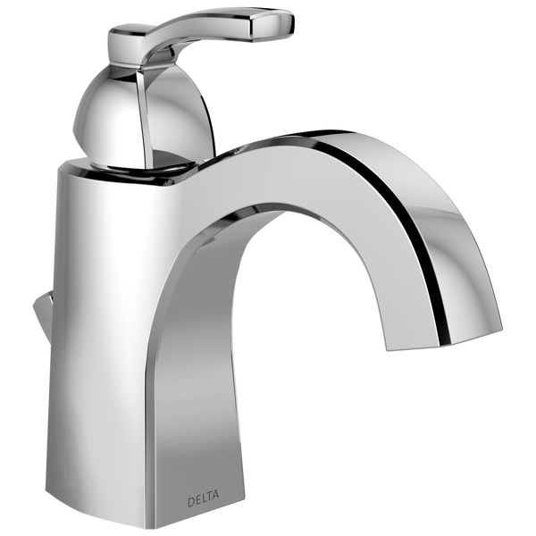 Delta Flynn Single Handle Centerset Bathroom Faucet, Chrome