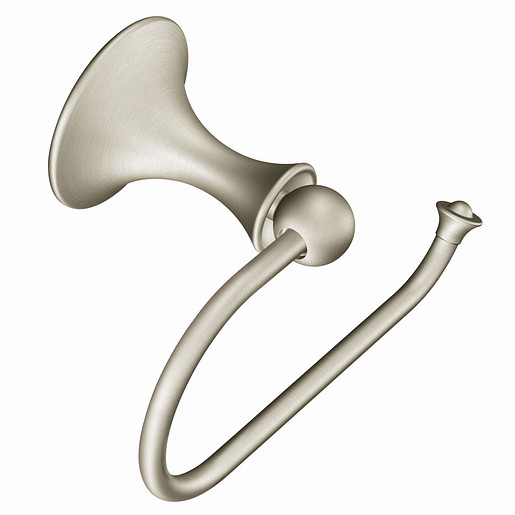 Moen Lounge EuropeanToilet Paper Holder, Brushed Nickel