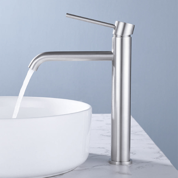 Royal Homes Bathroom Faucet, Stainless Steel