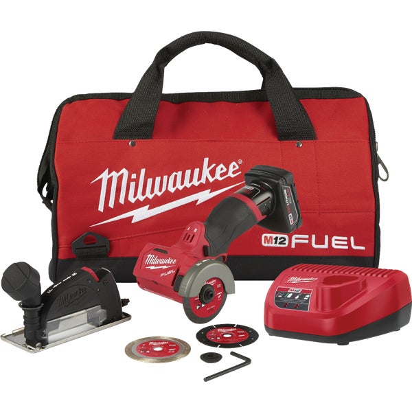 ****Milwaukee M12 FUEL 12-Volt Lithium-Ion Brushless 3 In. Compact Cordless Cut-Off Tool Kit