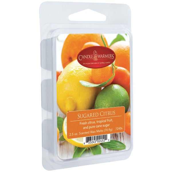 Candle Warmers 2.5oz Wax Melt, Sugared Citrus