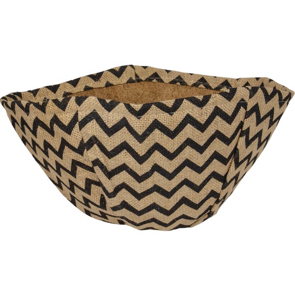 ****Gardman Plant Liner Coconut Fiber Round ZigZag 14in